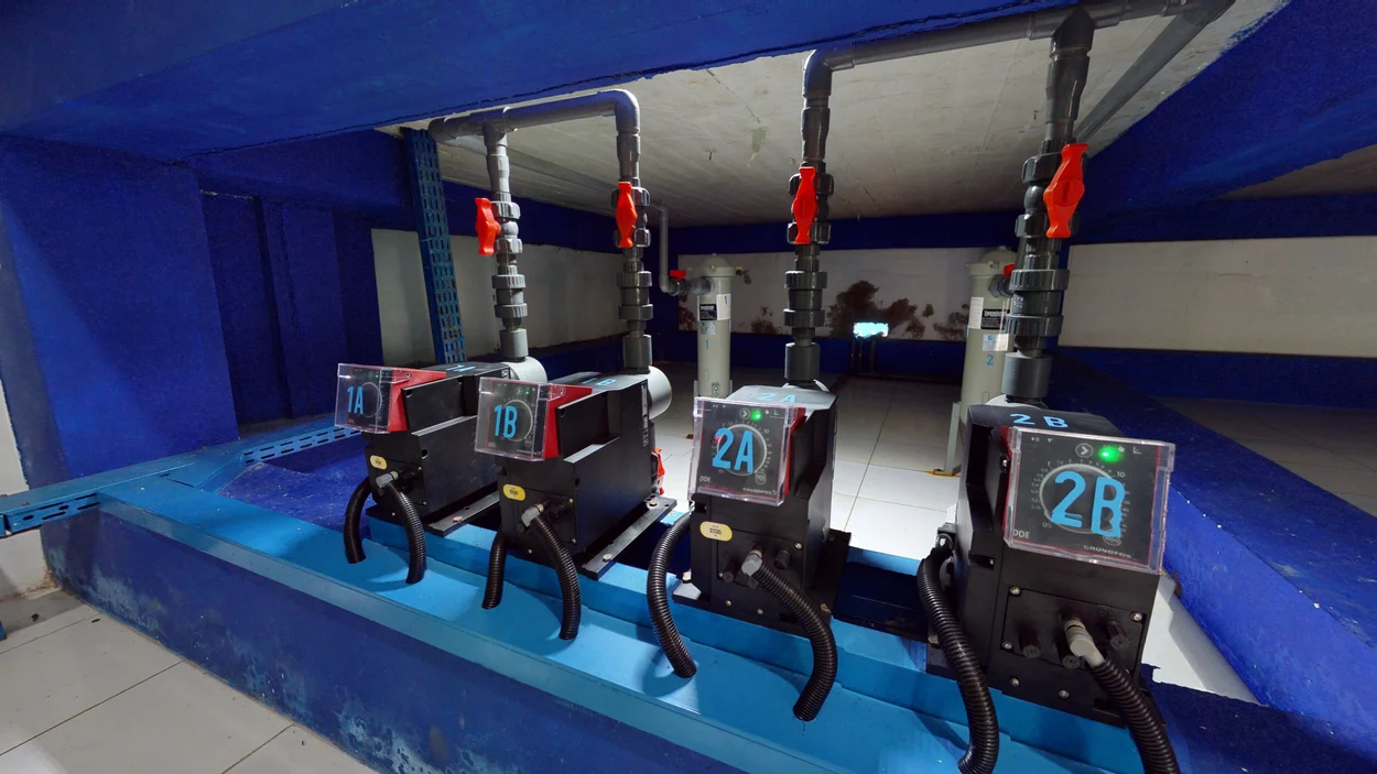 Matterport 3D Virtual Tour | Electro-Chlorination (EC) System at Pontianak