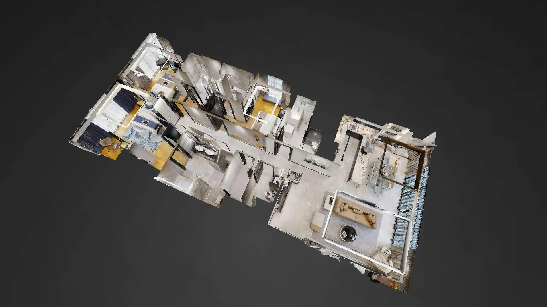 Transform empty photos / 360° into a more marketable and attractive 'staged' images
