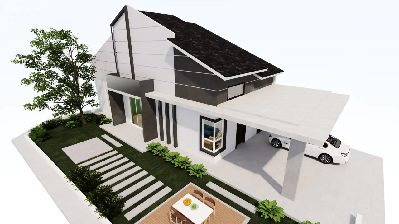 Interactive 3D visualization of D'Halona Place, Type A.